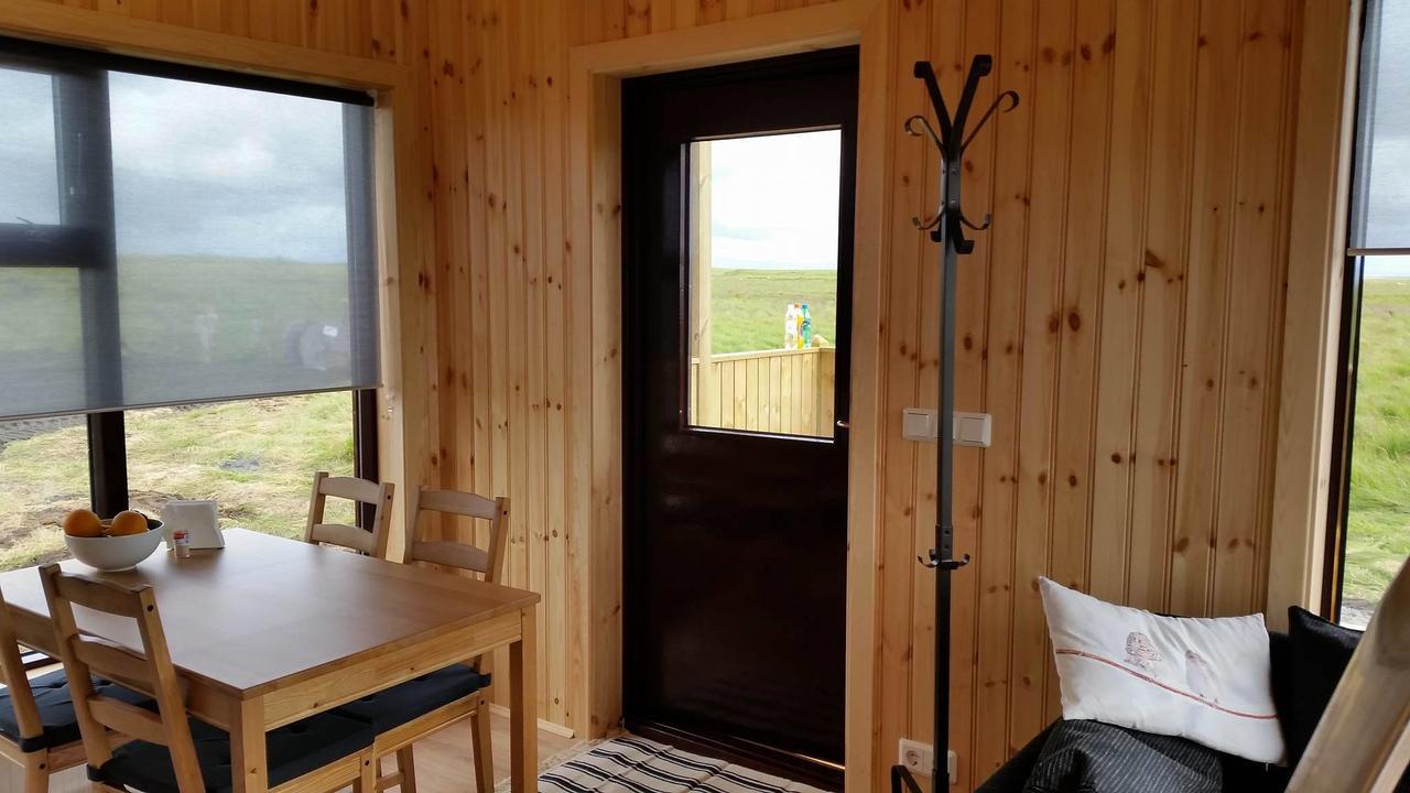 Hekla Cabin 1 Volcano And Glacier View هيلاّ المظهر الخارجي الصورة