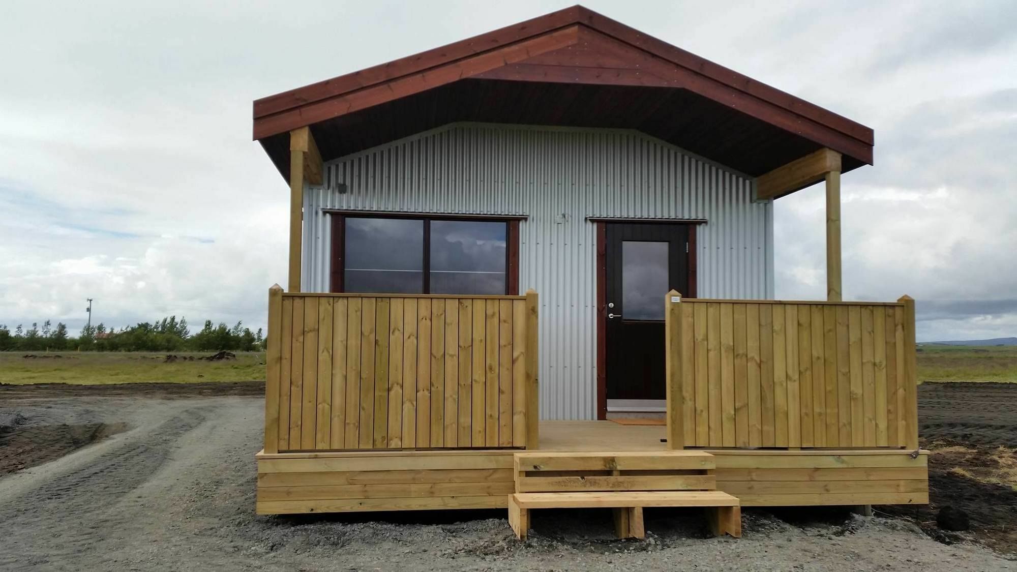 Hekla Cabin 1 Volcano And Glacier View هيلاّ المظهر الخارجي الصورة